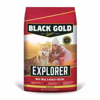 Black Gold Explorer Beef Meal & Barley Formula