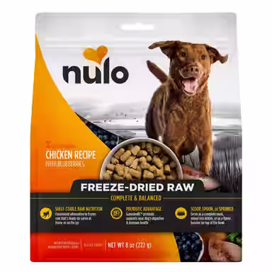 Nulo Chicken & Blueberries Grain-Free Freeze-Dried