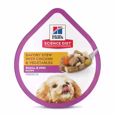 Hill's Science Diet Puppy Small Breed & Mini Breed Savory Stew Chicken & Vegetable