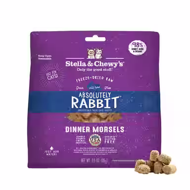 Stella & Chewy's Absolutely Rabbit Dinner Morsels Freeze-Dried