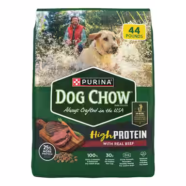 Dog Chow High Protein Real Beef Recipe