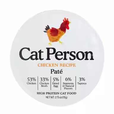 Cat Person by Weruva Chicken Grain-Free Pate