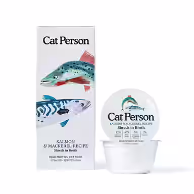 Cat Person by Weruva Salmon & Mackerel Shreds in Broth