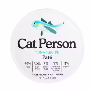 Cat Person by Weruva Tuna Grain-Free Pate