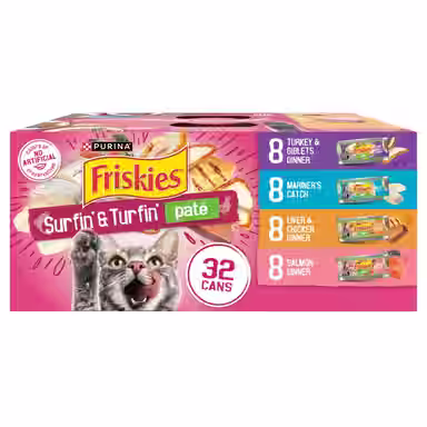 Friskies Surfin' & Turfin' Pate Favorites Variety Pack