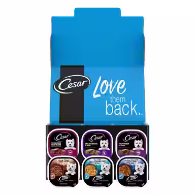 Cesar Home Delights & Classic Loaf in Sauce Variety Pack Small Breed