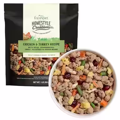 Freshpet Homestyle Creations Fresh Chicken & Turkey Recipe