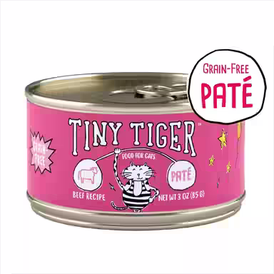 Tiny Tiger Grain-Free Pate Beef Recipe