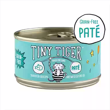 Tiny Tiger Grain-Free Pate Seafood Recipe
