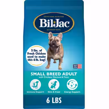 Bil-Jac Small Breed Adult Chicken, Oatmeal & Yams Recipe