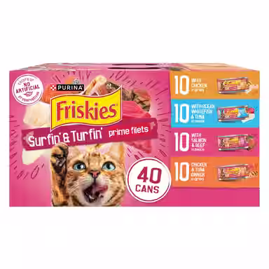 Friskies Surfin' & Turfin' Favorites Variety Pack
