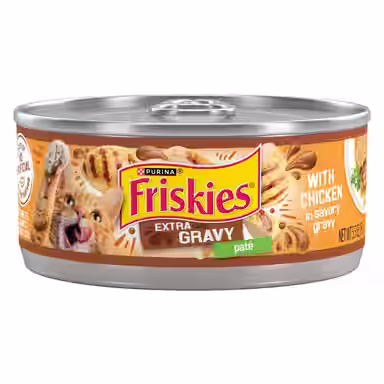 Friskies Extra Gravy Pate with Chicken in Savory Gravy