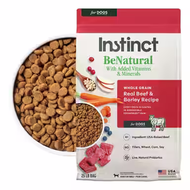 Instinct BeNatural Adult Real Beef & Barley Recipe