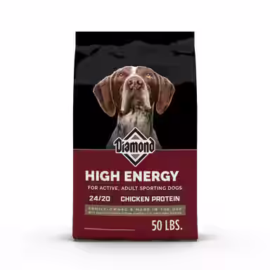 Diamond High Energy 24/20 for Highly Active, Sporting & Working Adult Dogs Dry Food