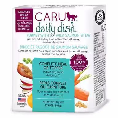 Caru Daily Dish Turkey with Wild Salmon Stew