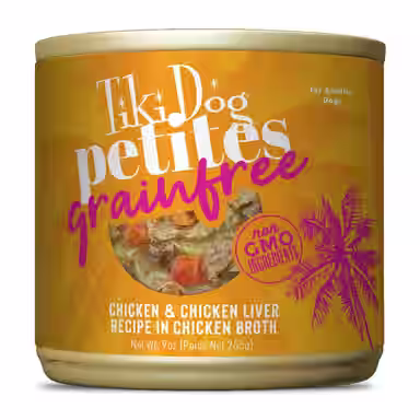 Tiki Dog Petites Grain-Free Chicken & Chicken Liver