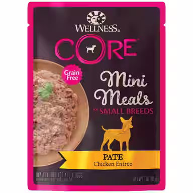 Wellness CORE Grain-Free Small Breed Mini Meals Chicken Pate