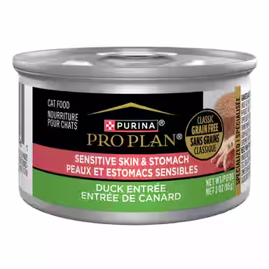Purina Pro Plan Focus Sensitive Skin & Stomach Classic Duck Grain-Free Entree