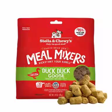 Stella & Chewy's Duck Duck Goose Meal Mixers Freeze-Dried