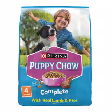 Puppy Chow Complete with Real Lamb & Rice High Protein