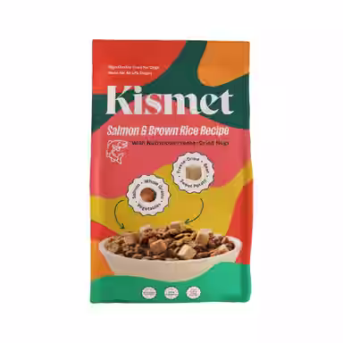 Kismet Salmon & Brown Rice Recipe with Freeze-Dried Nugs