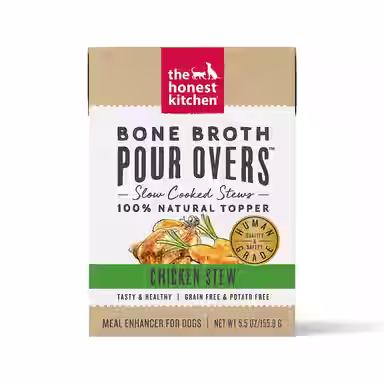 The Honest Kitchen Human Grade Bone Broth POUR OVERS Chicken Stew