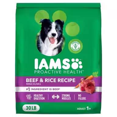 Iams Proactive Health Minichunks Adult Beef & Rice Recipe