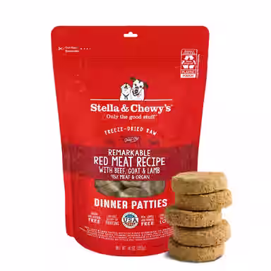 Stella & Chewy's Remarkable Red Meat Recipe Dinner Patties Freeze-Dried