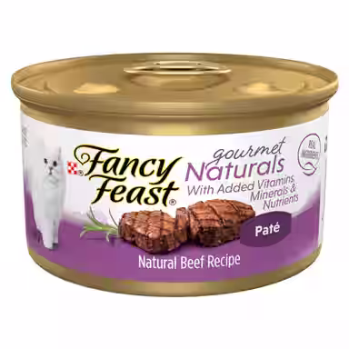 Fancy Feast Gourmet Naturals Beef Recipe Pate