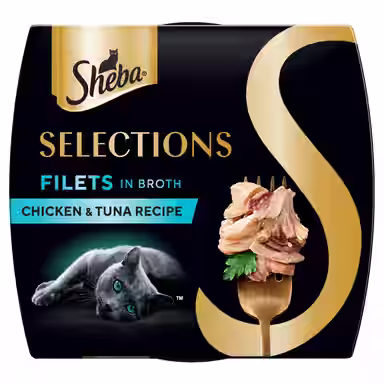 Sheba Selections Filets in Broth Chicken & Tuna Recipe