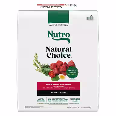 Nutro Natural Choice Adult Beef & Brown Rice Recipe