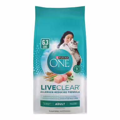Purina ONE LiveClear Allergen-Reducing Formula Chicken Flavor