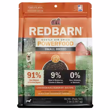 Redbarn Powerfood Small Breed Recipe Chicken & Blueberry Grain-Free Air Dried