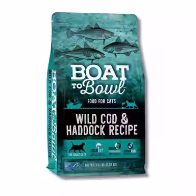 Boat to Bowl Pet Food Wild Cod & Haddock Recipe