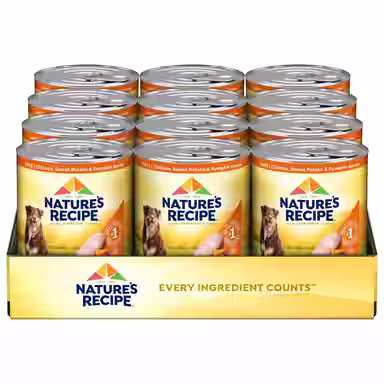 Nature's Recipe Grain-Free Chicken, Sweet Potato & Pumpkin Recipe