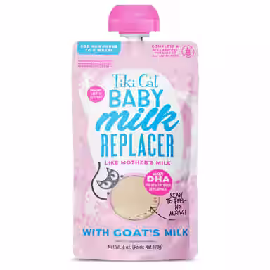 Tiki Cat Baby Milk Replacer Goat Milk