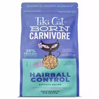 Tiki Cat Born Carnivore Hairball Control Chicken