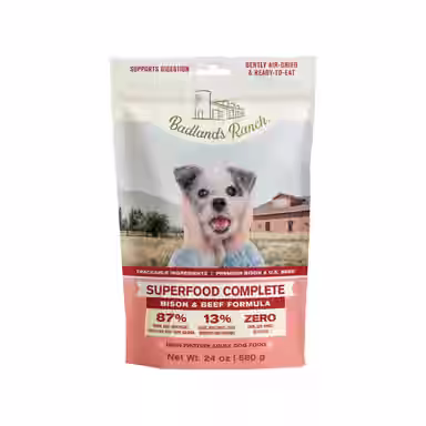 Badlands Ranch Superfood Complete Beef & Bison Grain-Free Air-Dried