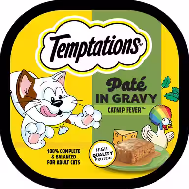 Temptations Catnip Fever Flavor Pate in Gravy