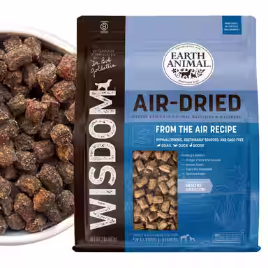 Earth Animal Wisdom Air-Dried From the Air Recipe with Quail, Duck, & Goose Premium