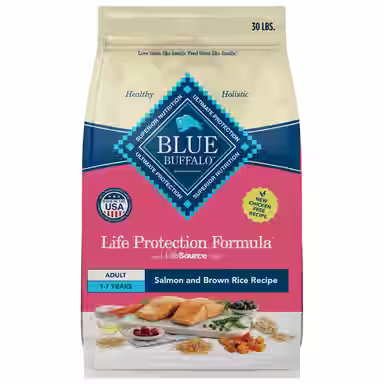 Blue Buffalo Life Protection Formula Adult Salmon & Brown Rice Recipe