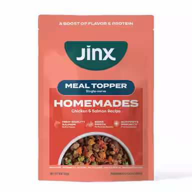 Jinx Chicken & Salmon Homemades Grain-Free Wet Dog Food Meal Topper