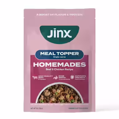 Jinx Homemades Grain-Free Beef & Chicken Pate Wet Dog Food Meal Topper
