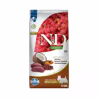 Farmina N&D Quinoa Canine Adult Skin & Coat Venison, Coconut & Turmeric