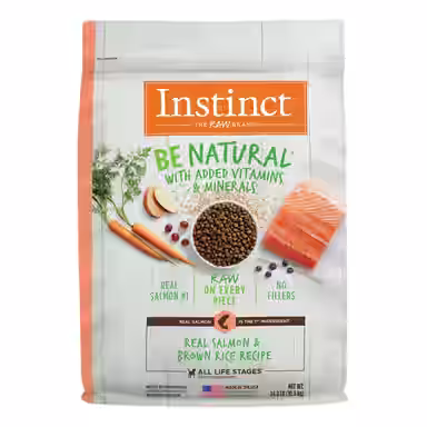 Instinct Be Natural Adult Real Salmon & Brown Rice Recipe