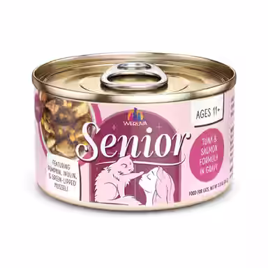 Weruva Senior Grain-Free Tuna & Salmon Formula in Gravy