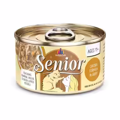 Weruva Senior Grain-Free Chicken Formula in Gravy