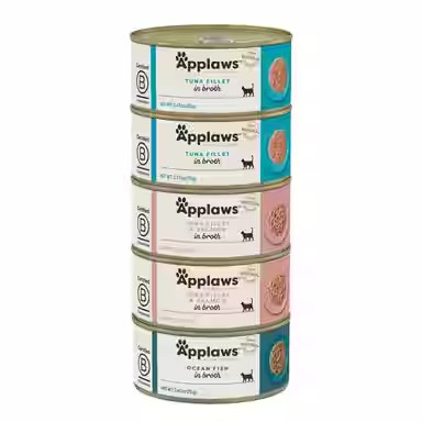 Applaws Limited Ingredient Fish Selection in Broth