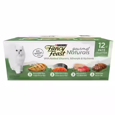 Fancy Feast Gourmet Naturals Pate Variety Pack