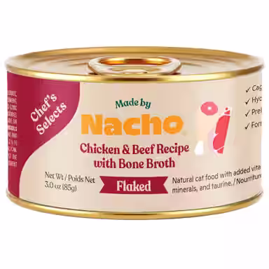 Made by Nacho Flaked Chicken & Beef Recipe in Bone Broth